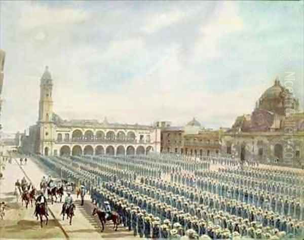 The Spanish Expeditionary Corps in Vera Cruz in 1862 Under the Orders of General Juan Prim y Prats 1814-70 - view 1
