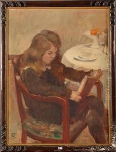 Fillette A La Lecture