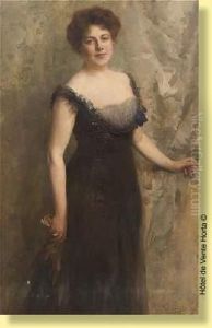 Portrait De Dame De Qualite by Herman Richir