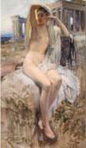 A Grecian Beauty by Herman Richir