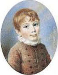 Portrait Of George Richmond by Thomas Richmond