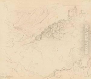 Blick Auf Rocca S. Stefano by Carl August Richter