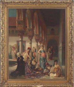 Oriental Splendor by Edouard Frederic Wilhelm Richter