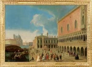 Veduta Del Molo by Johann Richter