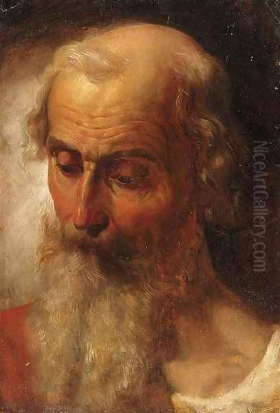 Head of a bearded old man - view 1