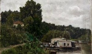 Casas A La Orilla Del Rio