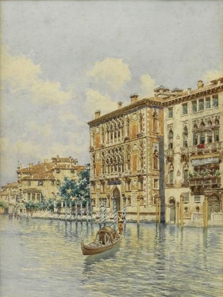 Venice, View Of A Canal - view 1