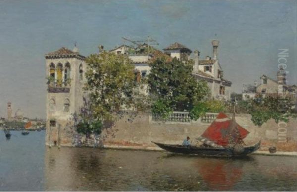 A View Of A Venetian Garden - view 1