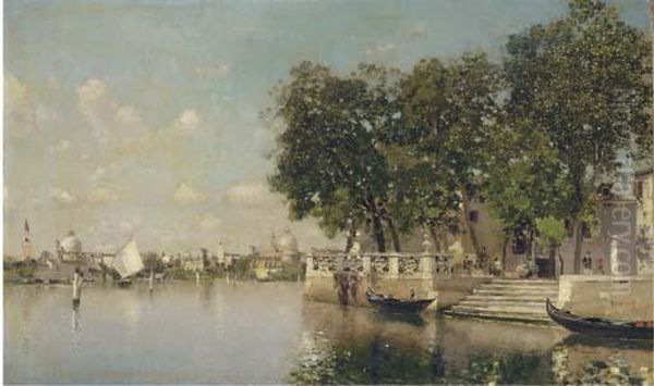 Bragozzi And Gondolas, Venice - view 1