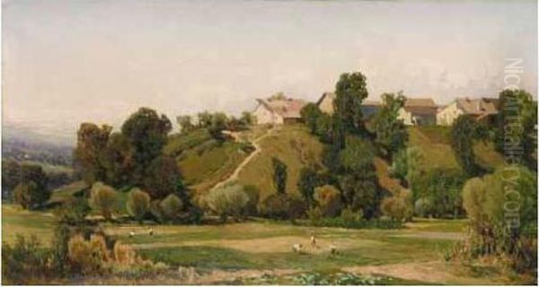 Campesinos (haymaking) - view 1