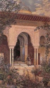 Guarding The Pleasures Of The Harem by Martin Rico y Ortega