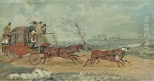Coach And Horses At Full Speed