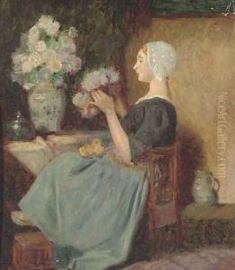 Preparing the bouquet by Karl Duxa