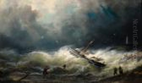 Shipwreck On Stormyshore - view 1