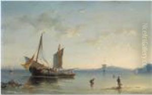 Fishermen In The Bay Of Naples