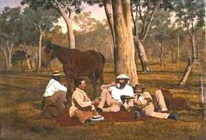 Bush travellers Queensland by Richard Daintree