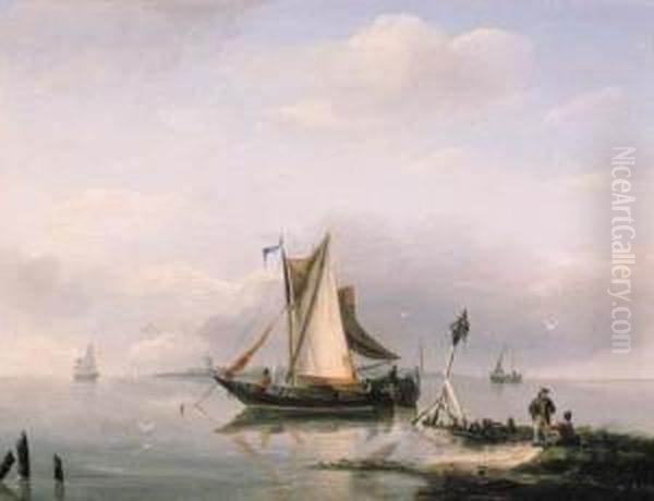 Sailing Vessels In Calm Waters - view 1