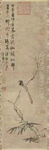 Bird on Branch Ming Dynasty by Yue Dai