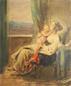 Maternite Italienne by Leon Louis Antoine Riesener