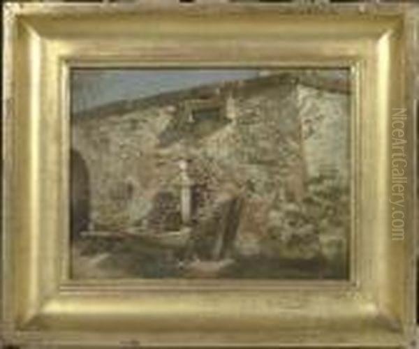 Brunnen An Stadtmauer. - view 1