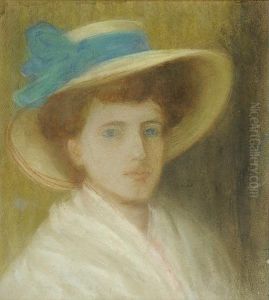 Gentildonna Con Cappello by Arturo Rietti