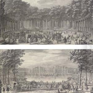 Le Theatre D'eau; And Le Bassin De Neptune