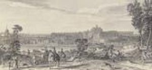 Vue Du Chateau Et D'une Partie
De La Ville De Versailles Prise Du Cote De L'etang De Clagny Vue Du Chateau Et D'une Partie
De La Ville De Versailles Prise Du Cote De L'etang De Clagny