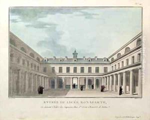Entrance to the Lycee Condorcet by Durand