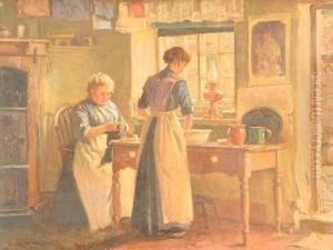 Morning Chores by Ernest Higgins Rigg