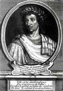 Portrait of Cyrano de Bergerac 1619-55 by Etienne Jehandier Desrochers