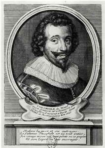 Portrait of Theophile de Viau 1590-1626 by Etienne Jehandier Desrochers