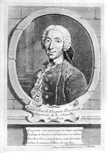 Portrait of Louis Claude dAquin 1694-1772 by Etienne Jehandier Desrochers