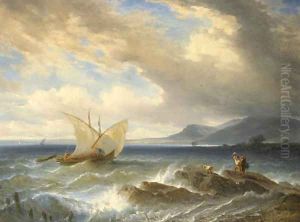 Sturm, 1872 by Francois Diday