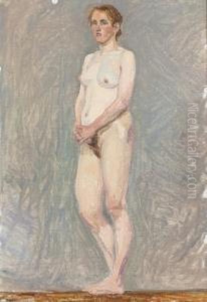 Stehender Weiblicher Akt. - view 1