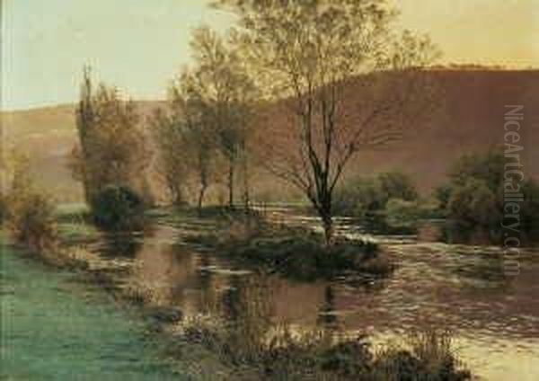 Flusslandschaft. - view 1