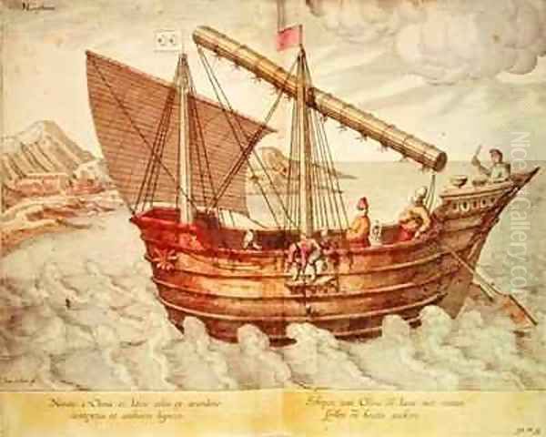 A Chinese Junk 2 - view 1