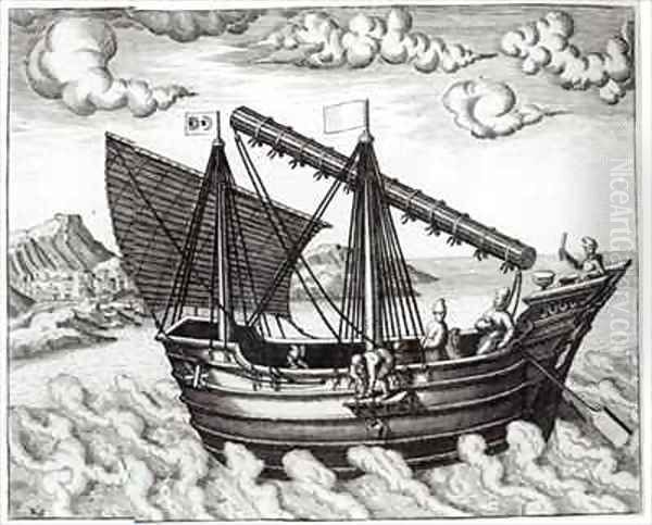 A Chinese Junk - view 1