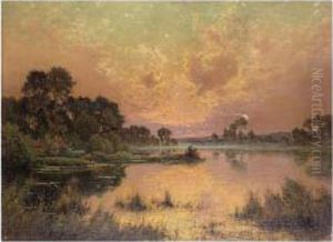 Soleil Couchant, Vallee De La Somme