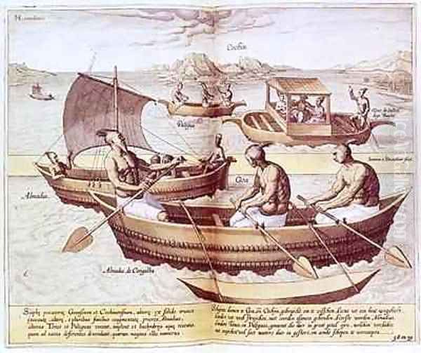Boats in Goa - view 1