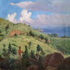 From The North Side Of Stthomas by Andreas Christian Riis Carstensen