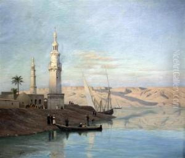 Mosque On The Nile - view 1