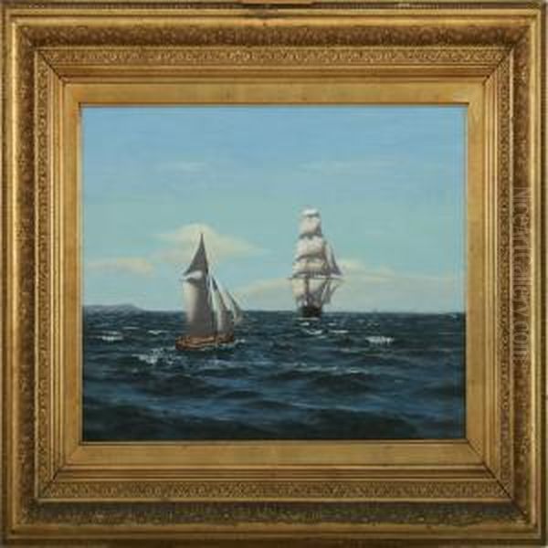 Seascape With Ships - view 1
