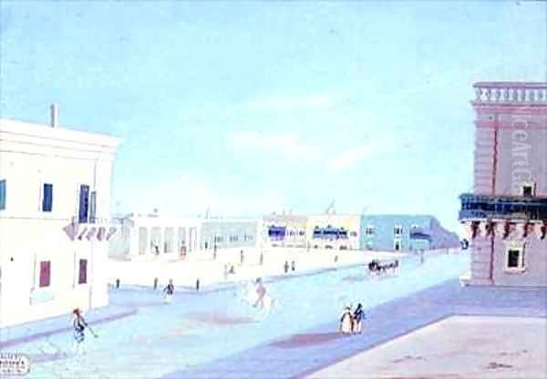 St Georges Square Valletta Malta - view 1