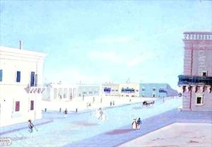 St Georges Square Valletta Malta by Paolo Andrea Deangelis