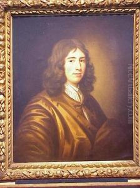 Portrait Of A Gentleman Purportedly Sir John Flamsteed - view 1