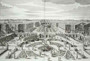 The Great Cascade of the Princely Pleasure Palace and Gardens Berlin by Paul (the Elder) Decker
