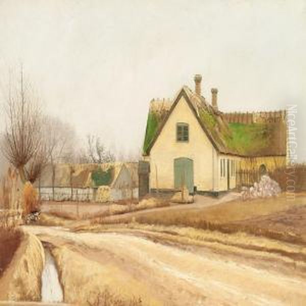 Village Road In Baldersbronde - view 1