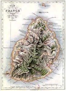 Map of Mauritius