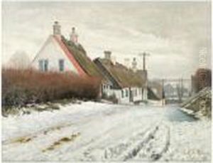 Vinter (the Wintry Road) by Laurits Andersen Ring