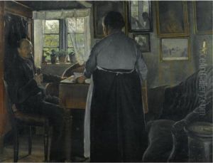 Eftermiddags Te (tea Time) by Laurits Andersen Ring